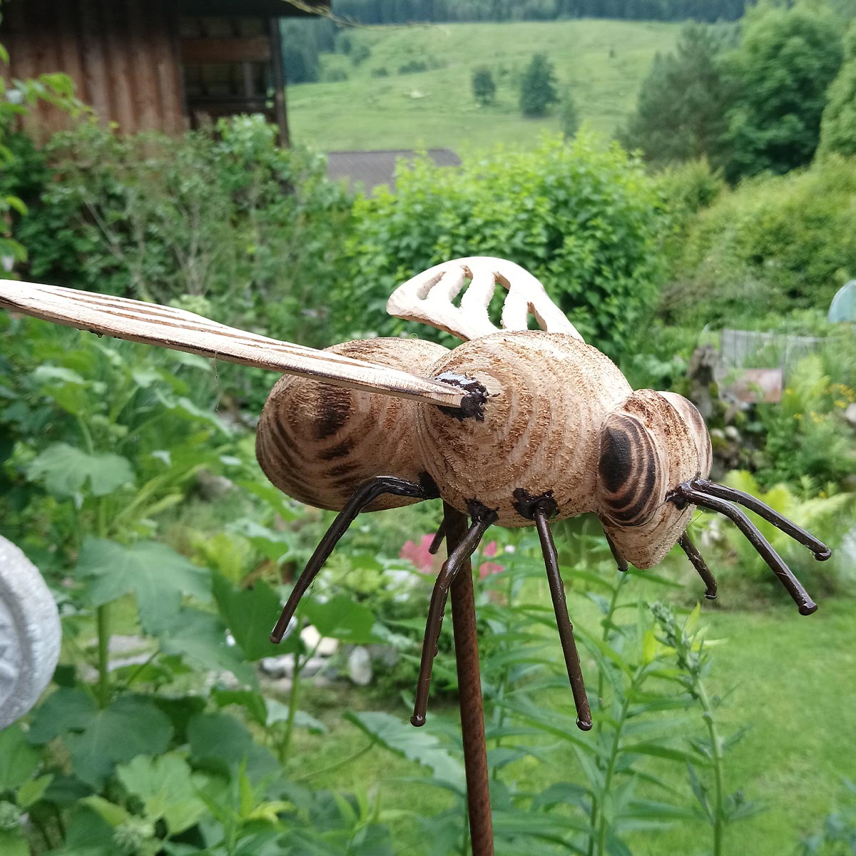 holz biene garten